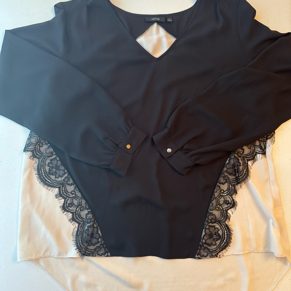 Apt 9 Lacy Blouse | Size XL